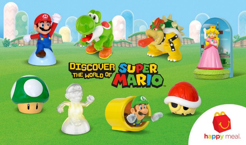 Details about   2018 McDonald's Super Mario Happy Meal Toy #3 Running Yoshi Launcher 