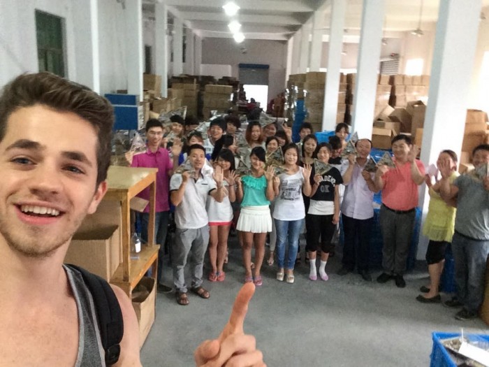 20-Year-Old Entrepreneur is So Successful He Has His Own Factory in China