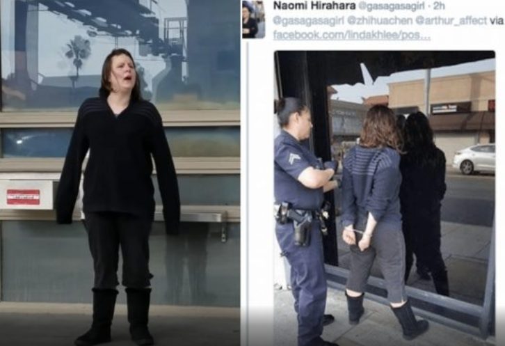 White Woman Who Assaulted Korean Grandma in L.A. Caught on Video Yelling Racial Slur