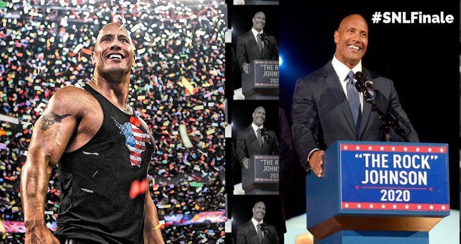 Hero Registers The Rock to Run for President in 2020