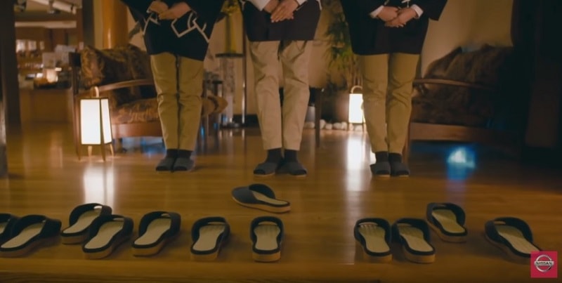 self-driving slippers by nissan