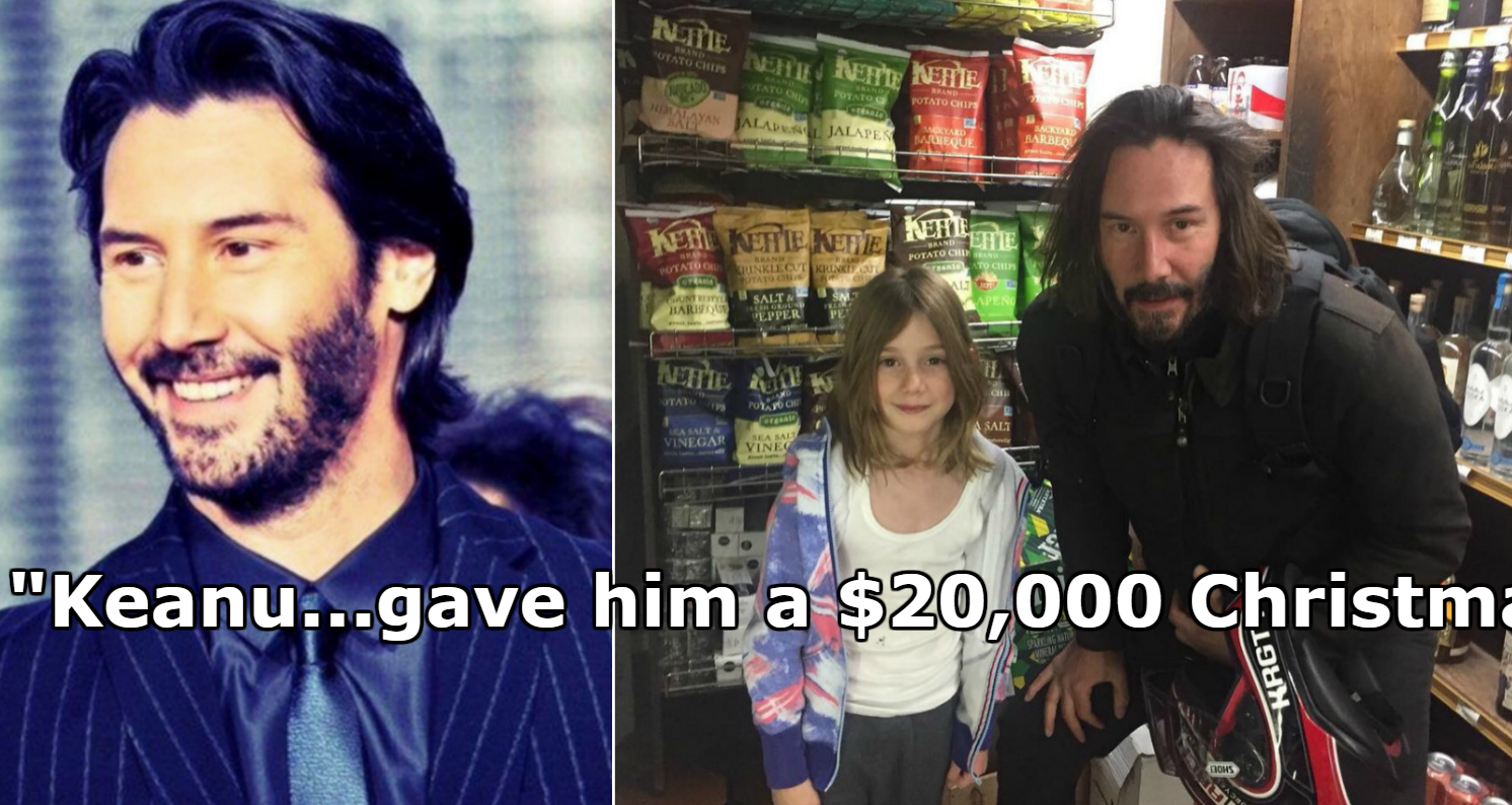 10 People Are Accusing Keanu Reeves of Being a Great Human Being