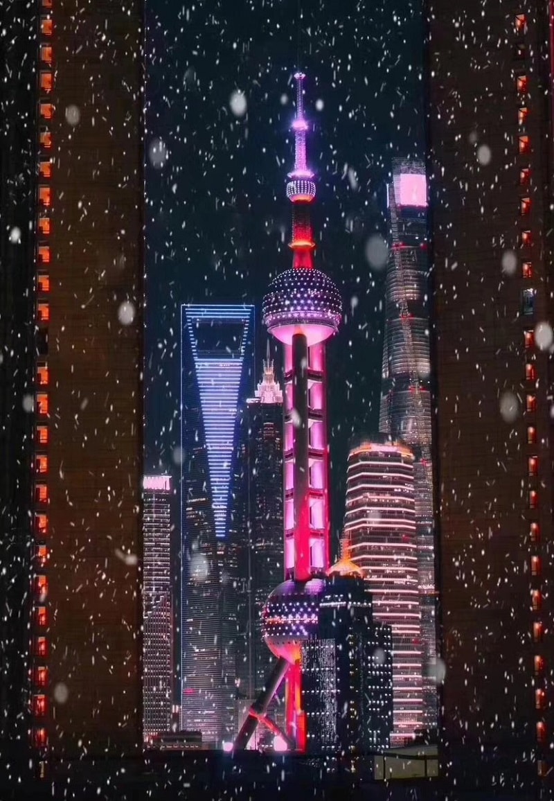 Snow in China