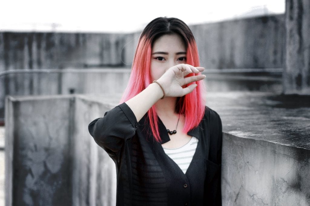 Asian woman