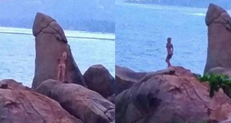 Foreign Tourist Poses Naked on Sacred ‘Penis Rock’ in Thailand, Angers Locals