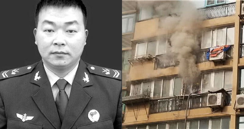 Hero Soldier Dies After Trying to Save Third Person from Burning Apartment in China
