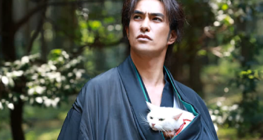Japan Has a Show About a Samurai Who Teams Up With A Cat Too Adorable to Kill