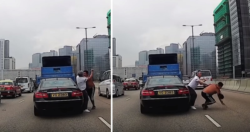 Drivers Engage in ‘Action-Packed’ Fistfight During Traffic Jam in Hong Kong