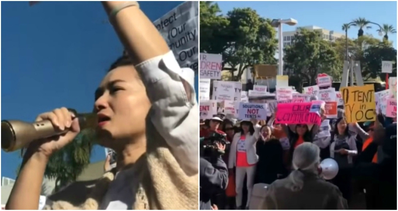 Asian Americans in Irvine Draw Outrage For Protesting Homeless Shelters