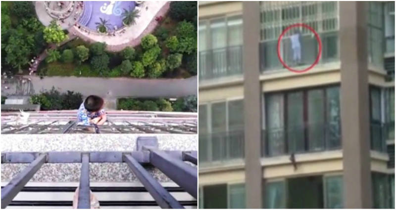 5-Year-Old Boy SURVIVES Fall From 20th Floor by Catching a Rail on the Way Down