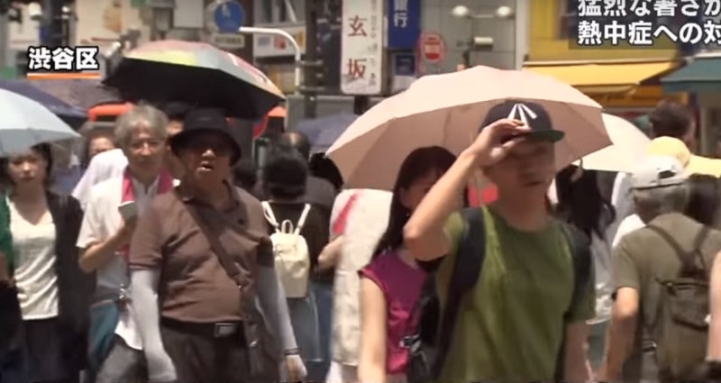 Deadly Heatwave in Japan K‌il‌‌l‌s Eight People, Leaves 2,000 H‌ospita‌liz‌ed