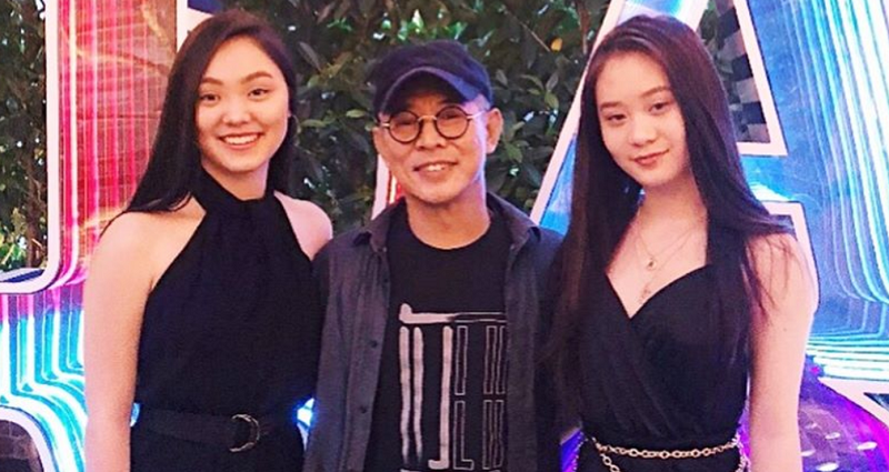 Jet Li Posts Rare Instagram Pic With His Daughters for Christmas