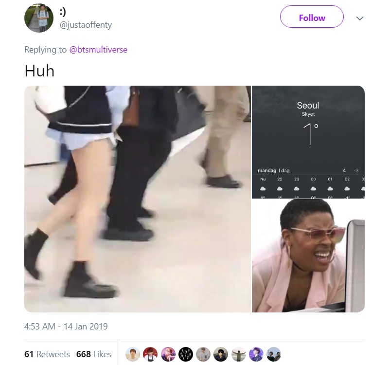 A female fan came under fire after allegedly stalking K-Pop powerhouse BTS at an airport in South Korea earlier this week.