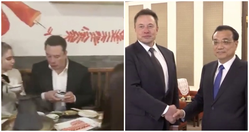 Elon Musk Spotted Eating Hot Pot in Beijing, Offered Chinese Green Card