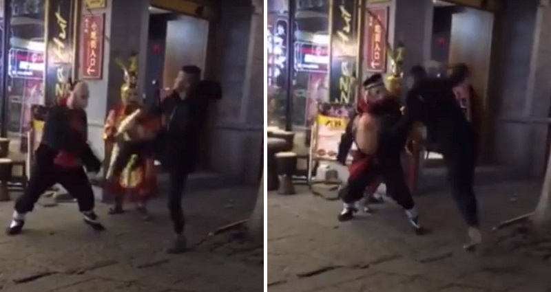 ‘Monkey King’ and ‘Pigsy’ Arrested After Fighting Tourist in China