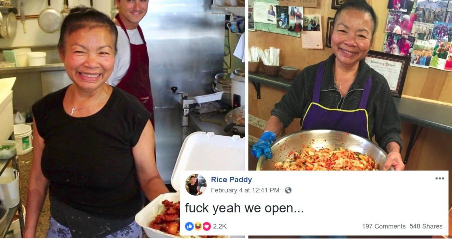 Thai Restaurant Owner Hilariously Lets Customers Know They’re Open During Ice Storm
