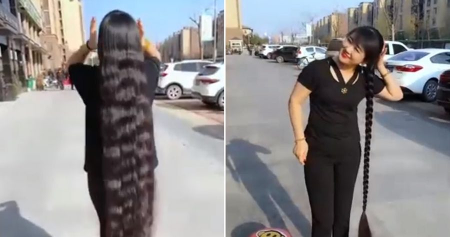 Woman Who Hasn’t Cut Her Hair for 15 Years is Basically the ‘Asian Rapunzel’
