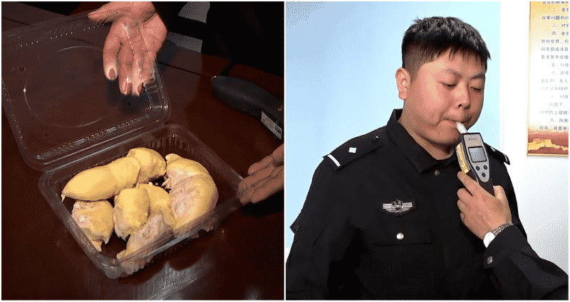 Chinese Man Fails Breathalyzer Test After Eating Durian