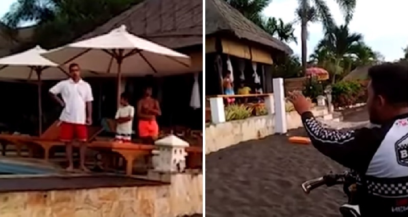 Tourist Threatens Bali Beachgoers With Knife So His Wife Wouldn’t See Shirtless Men