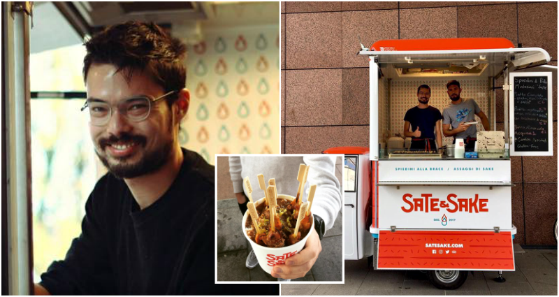 Malaysian Man Opens Satay Food Truck in Italy for Asians, Gets 90% Local Customers Instead