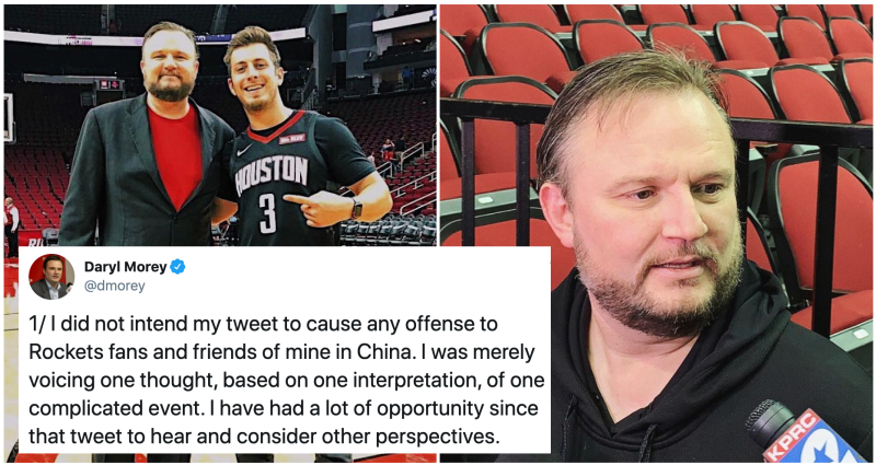China’s Basketball Association Cuts Ties With Houston Rockets Over a Tweet, Risking Millions of Dollars