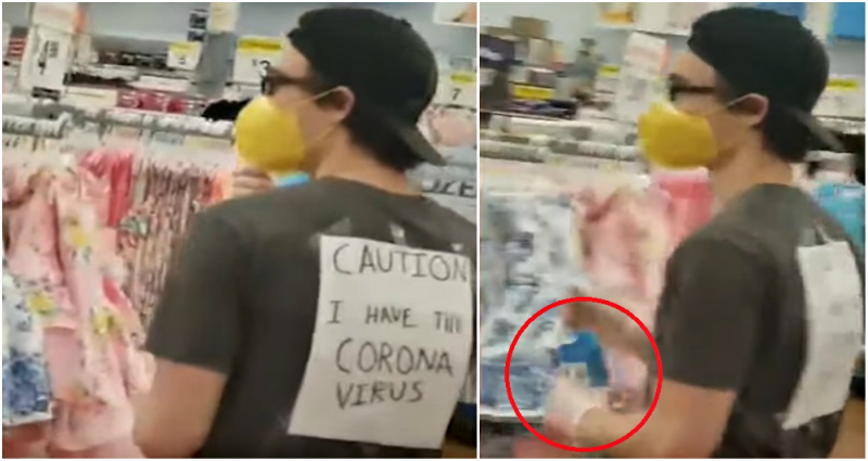 Man Causes $10,000 in Damages at Walmart Spraying Lysol to ‘Fight’ Coronavirus