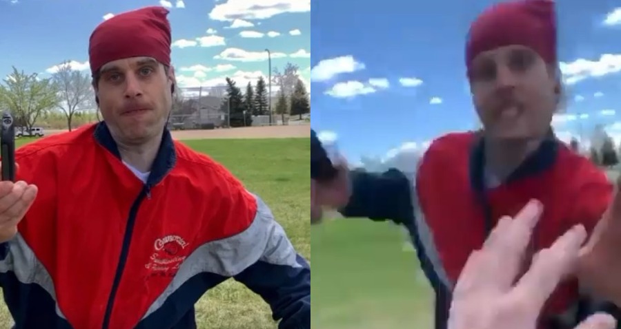 Asian Teen Attacked By Racist Man While Riding Bike in Canada