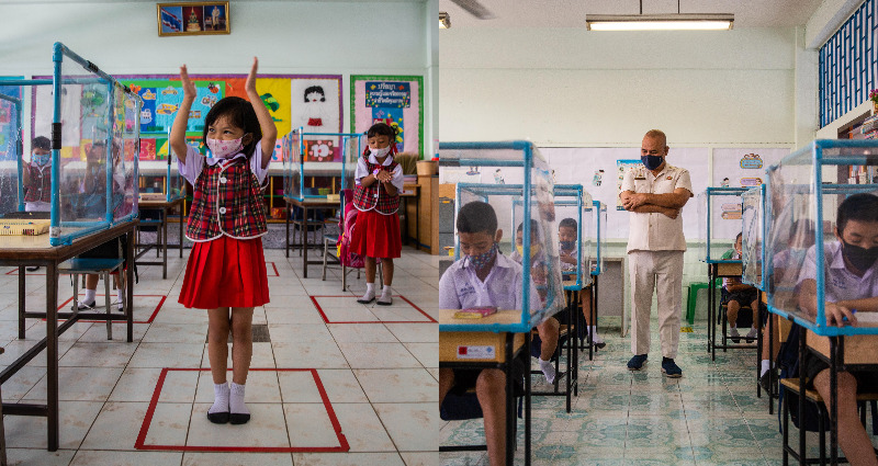 Thailand is Implementing STRICT COVID-19 Protocols in Their Schools [PHOTOS]
