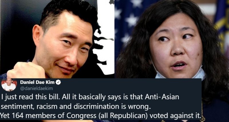Asian American Celebrities Call Out Republicans for Voting Against Bill Condemning Anti-Asian Hate