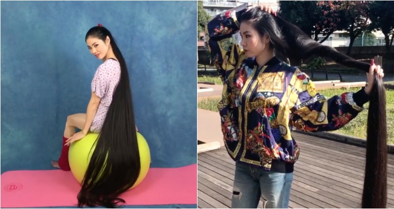Japanese Woman With 6-Foot-Long Hair is the Real-Life Rapunzel