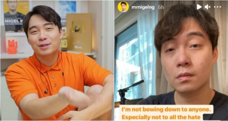 Nigel Ng Responds to Claims He ‘Bowed’ to China After Removing Mike Chen Video