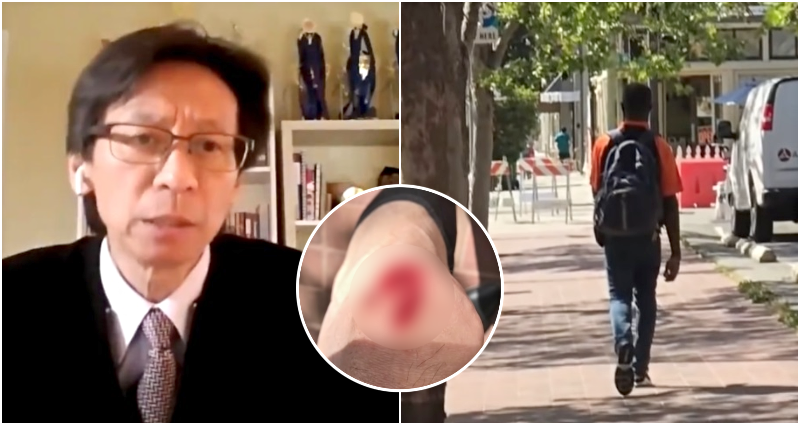 Carl Chan, president of Oakland’s Chinatown Chamber of Commerce, was allegedly attacked by James Lee Ramsey on April 29, 2021.