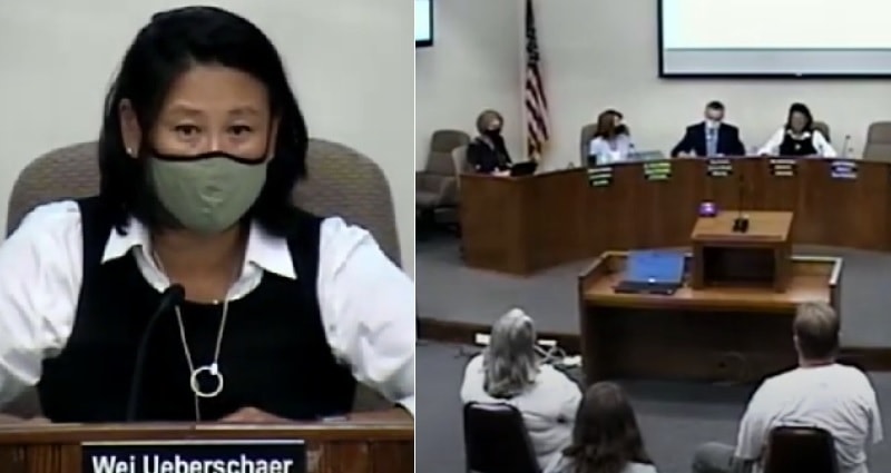 ‘You’re a Communist’: School Board Chairwoman Heckled During Meeting on Protective Masks in Florida