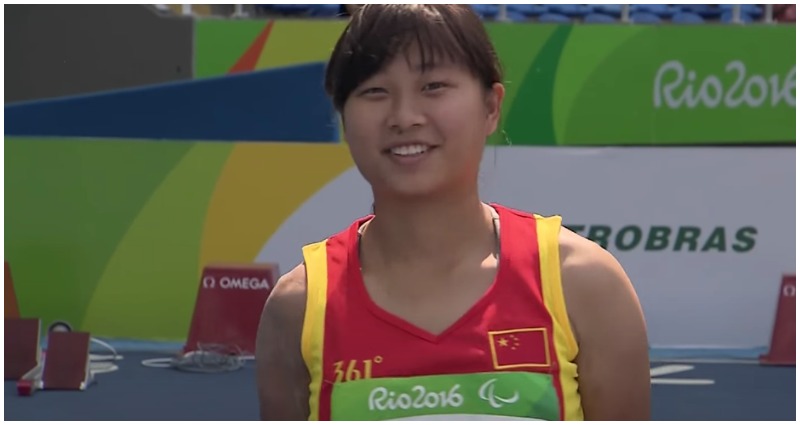 Zhou Xia won gold