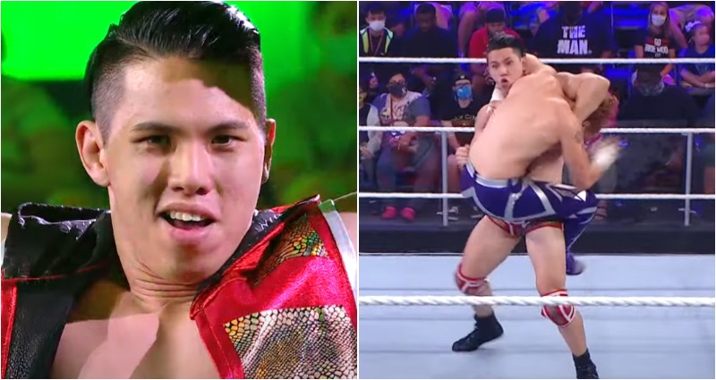 Dante Chen is the first Singaporean to ever wrestle in a WWE match