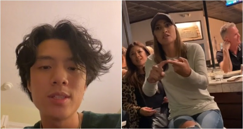 ‘There is no Asian hate,’ according to bar-goers in a TikTok video