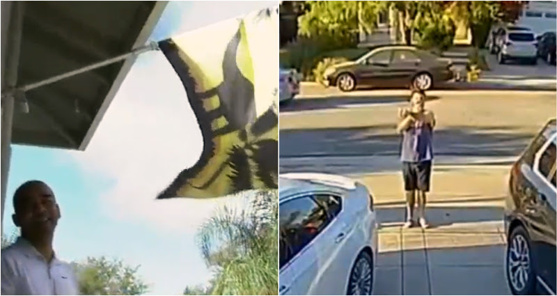 ‘Is that a Filipino thing?’: Vietnamese man harassed about child’s dinosaur flag, has car windows smashed