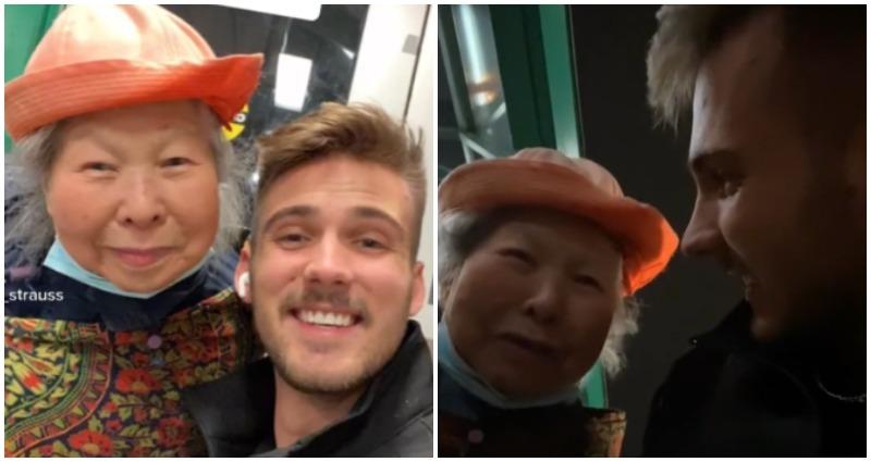 ‘You are kind and gentle’: TikToker helping an elderly Asian woman cross the street warms hearts