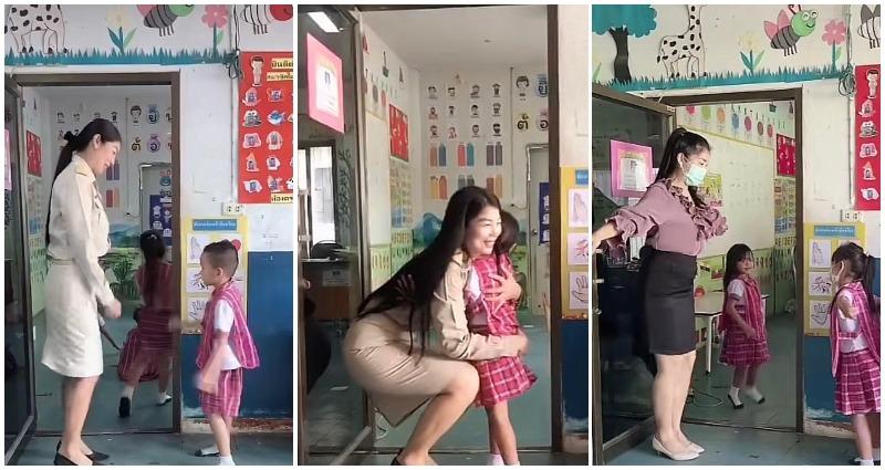 Thai teacher continues to rack up TikTok views for individual class greeting video