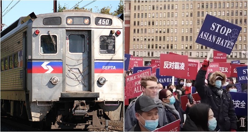 Asian American woman is beaten by juveniles on SEPTA the same day rally for previous SEPTA victim was held