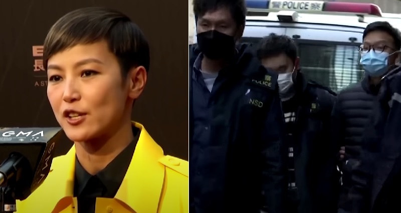 Pro-democracy Cantopop star Denise Ho arrested by Hong Kong police for sedition