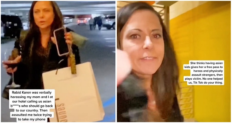 ‘This is your Asian family’: Wine-holding woman calls her ‘Asian kids’ during racist rant in Las Vegas