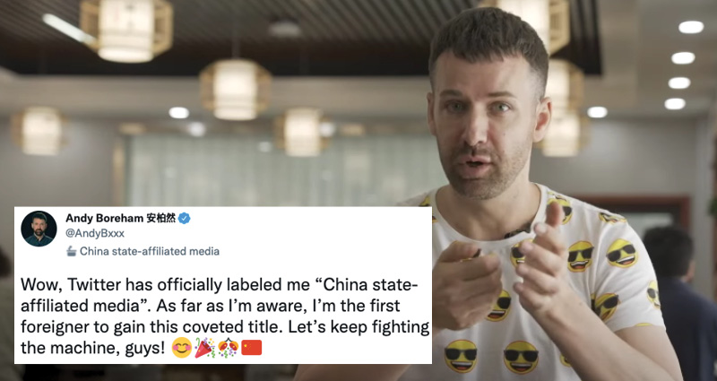 Kiwi columnist for Shanghai Daily celebrates his ‘China state-affiliated media’ label on Twitter
