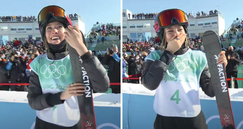 Freeski phenom Eileen Gu crashes the Chinese internet after Olympic gold win in big air freestyle