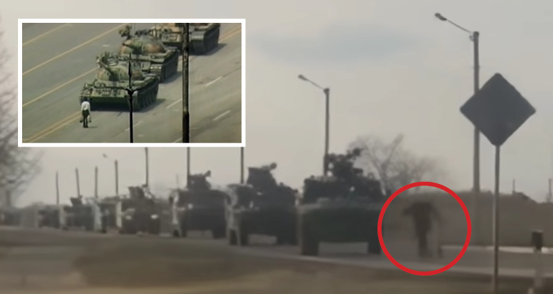 ukraine tank man