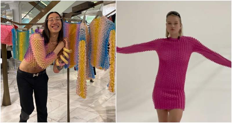 Fast fashion retailer H&M accused of plagiarizing work of queer Asian American knitwear designer