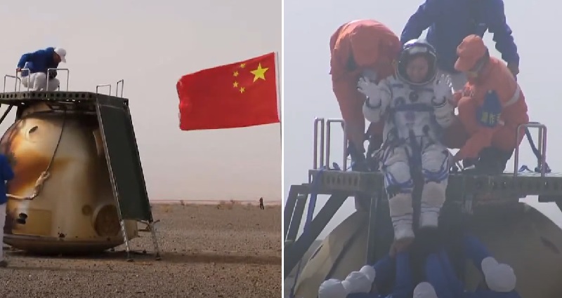 Chinese astronauts back home after historic 6-month mission in space