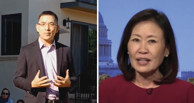 GOP accuses Democratic house candidate Jay Chen of ‘mocking’ Korean American Rep. Michelle Steel’s accent