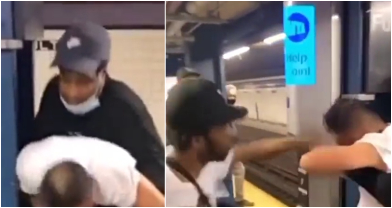 ASIAN MAN NYC SUBWAY ATTACK