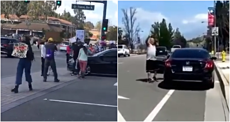California man charged for driving through Stop Asian Hate rally, yelling racial slurs